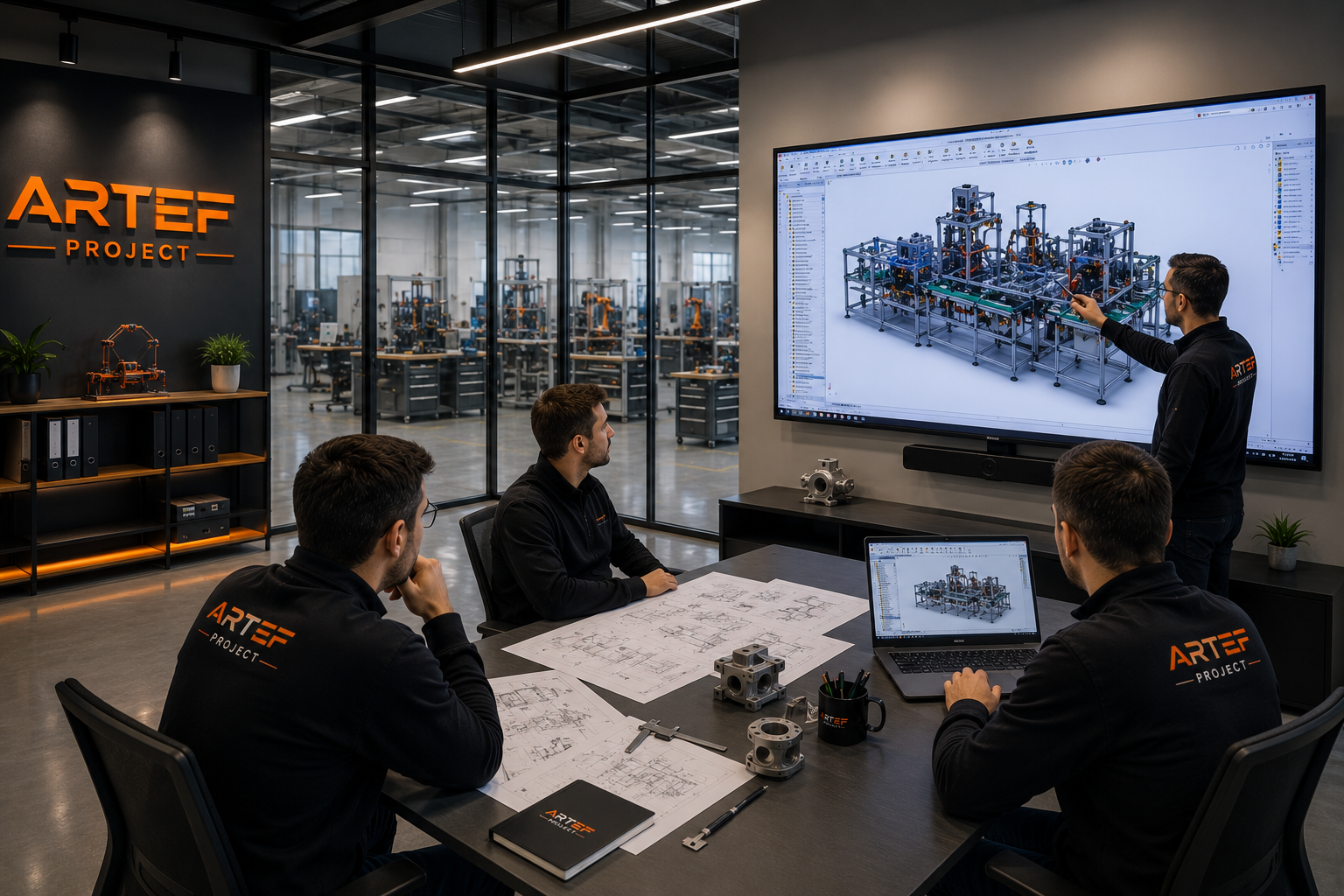 Proiectarea 3D a unui echipament automat