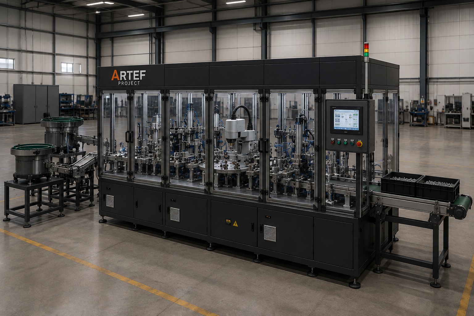 Echipament automatizat pentru industria automotive