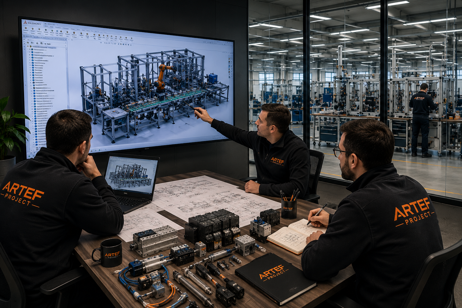 Proiectarea echipamentelor automate Artef Project